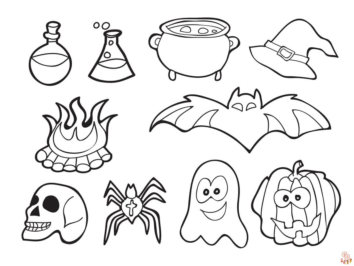 Coloriage Halloween Pour Petit