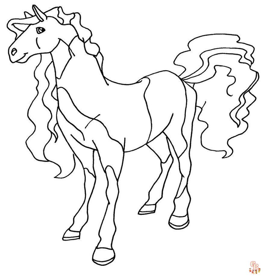 Coloriage Horseland