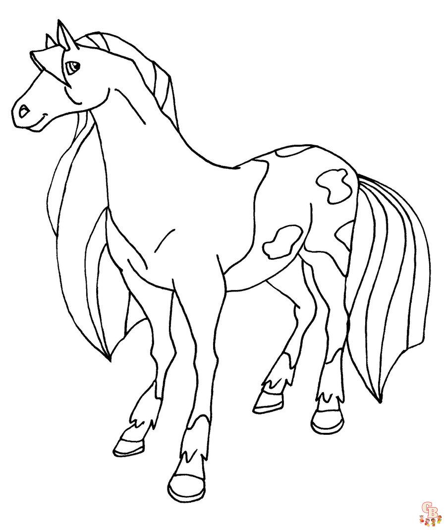 Coloriage Horseland