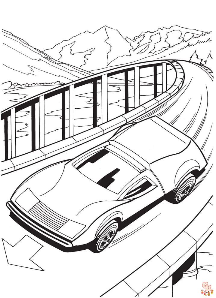 Coloriage Hot Wheels