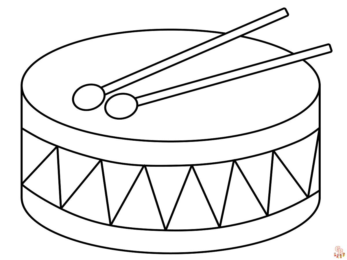 Coloriage Instruments