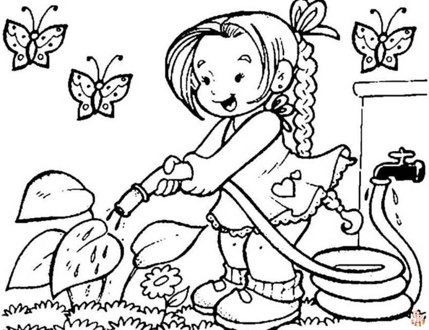 Coloriage Jardiniers