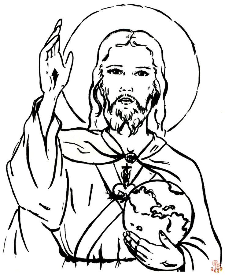 Coloriage Jesus