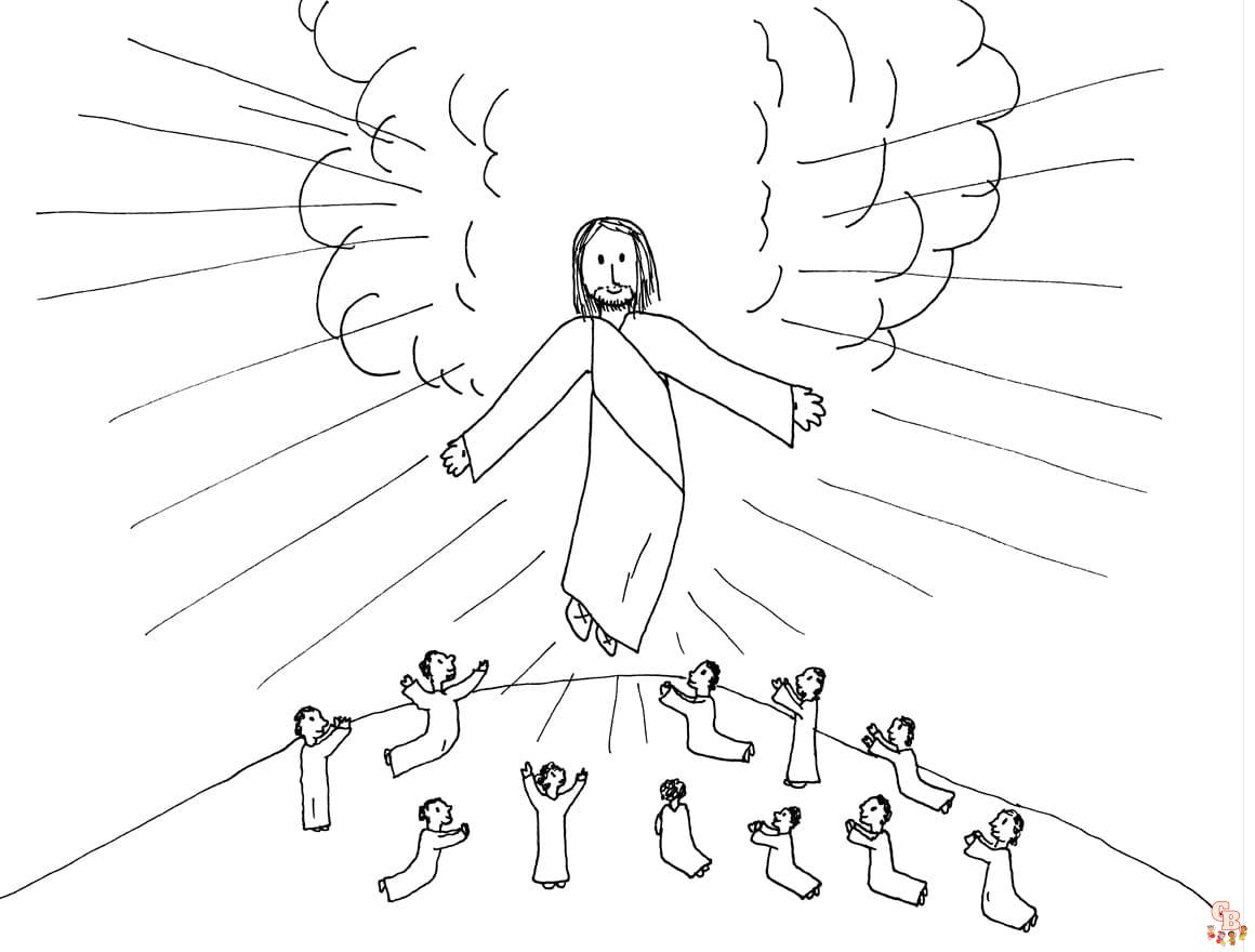 Coloriage Jesus