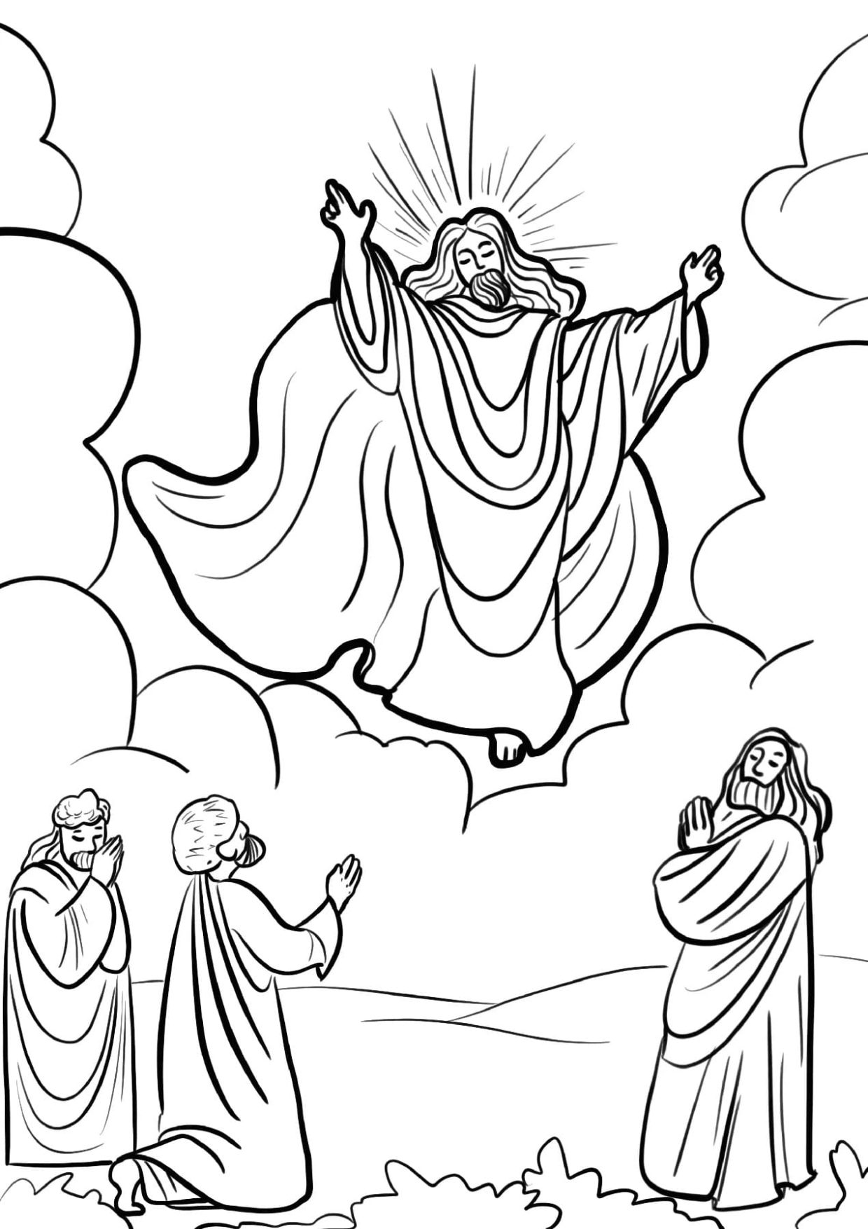 Coloriage Jesus