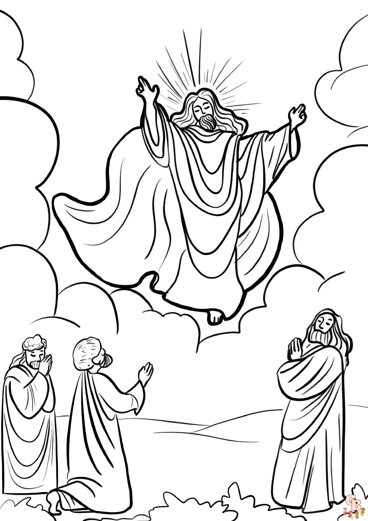 Coloriage Jesus