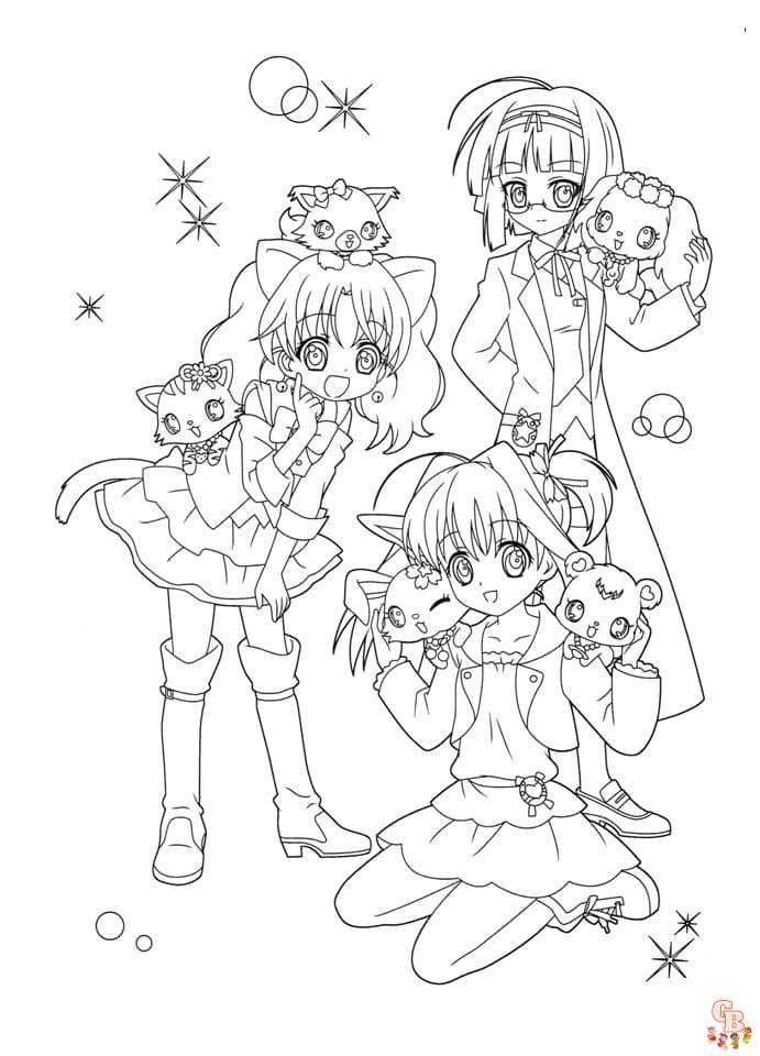 Coloriage Jewelpet