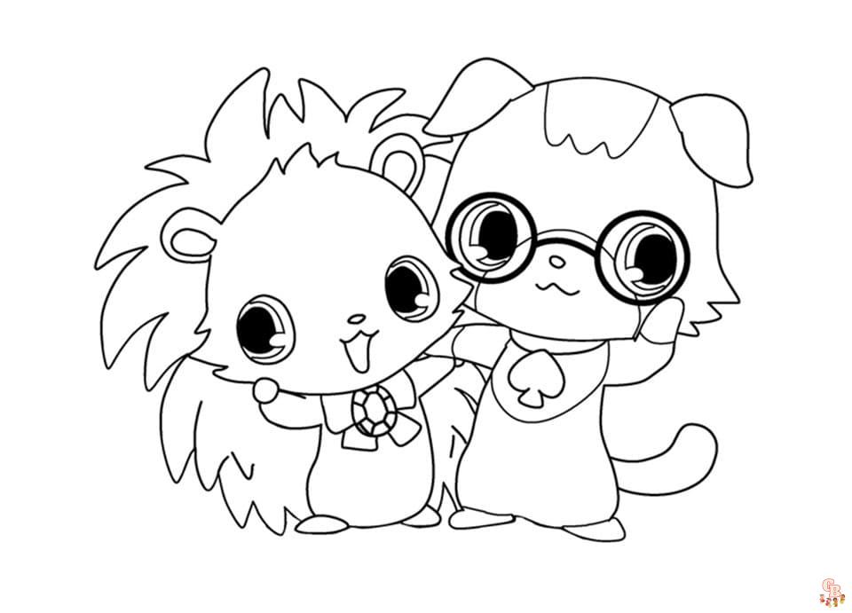 Coloriage Jewelpet