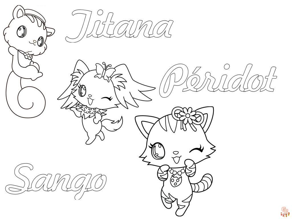 Coloriage Jewelpet