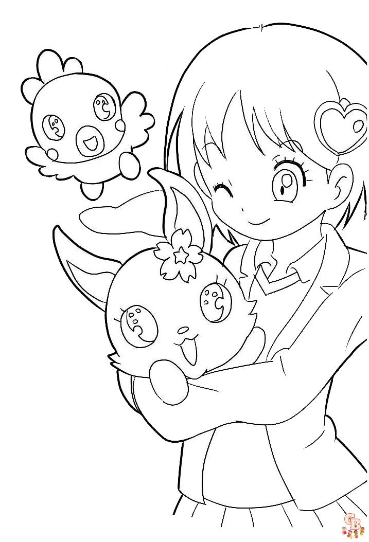 Coloriage Jewelpet