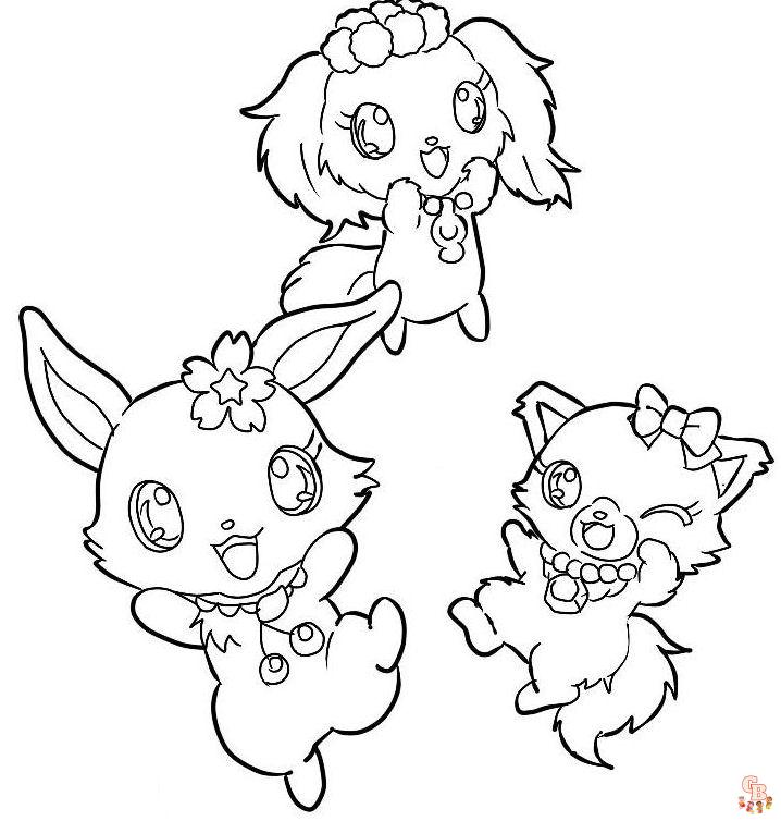 Coloriage Jewelpet