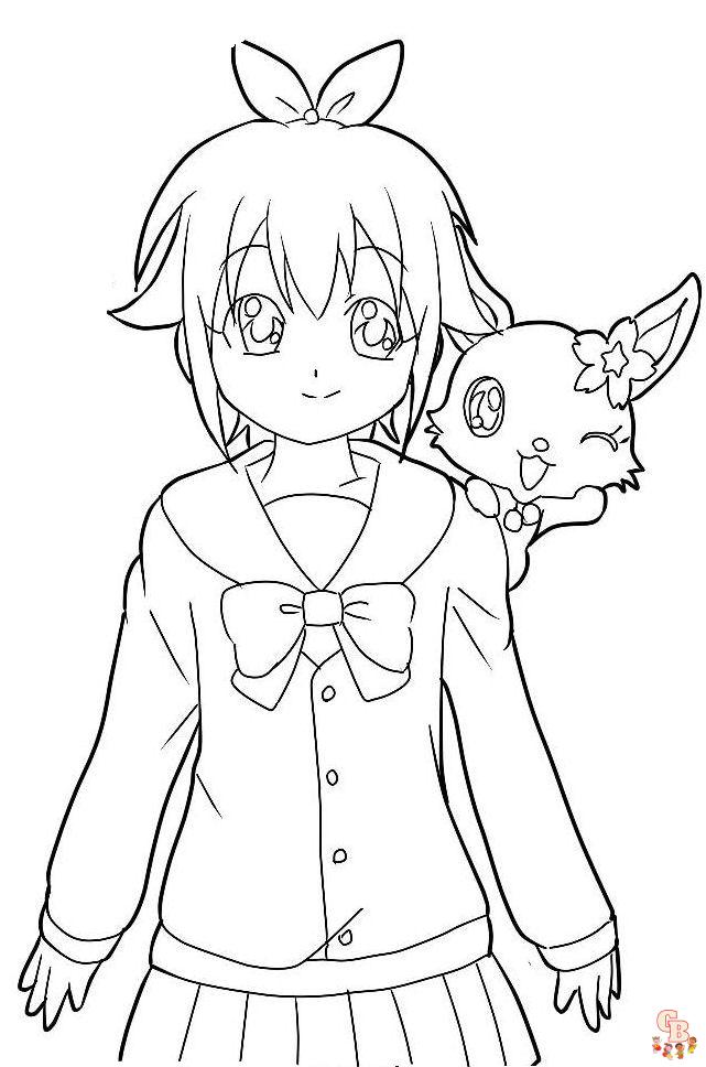 Coloriage Jewelpet