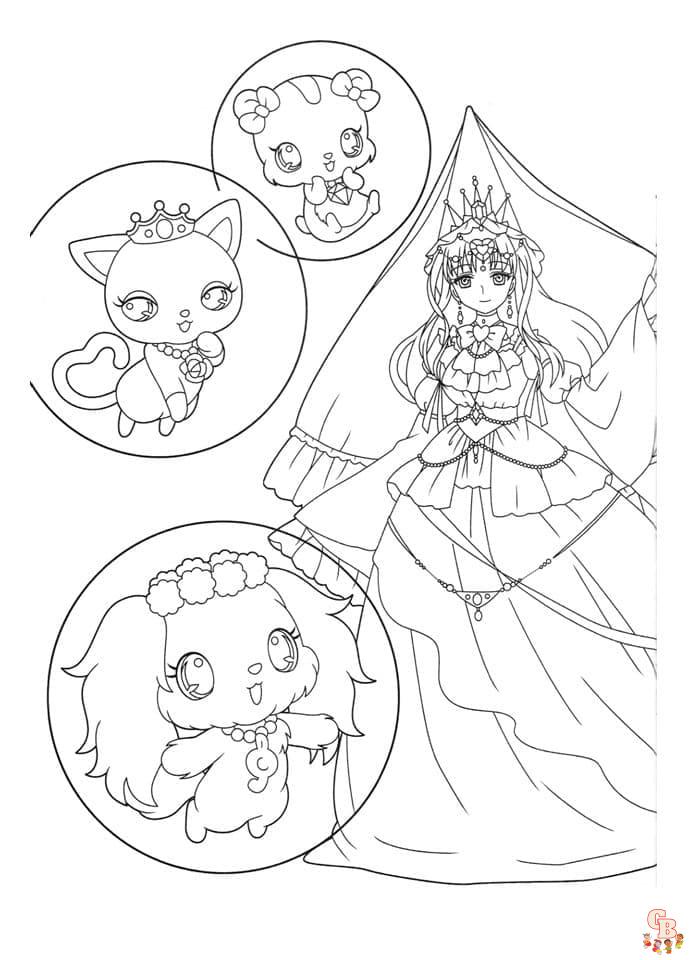 Coloriage Jewelpet