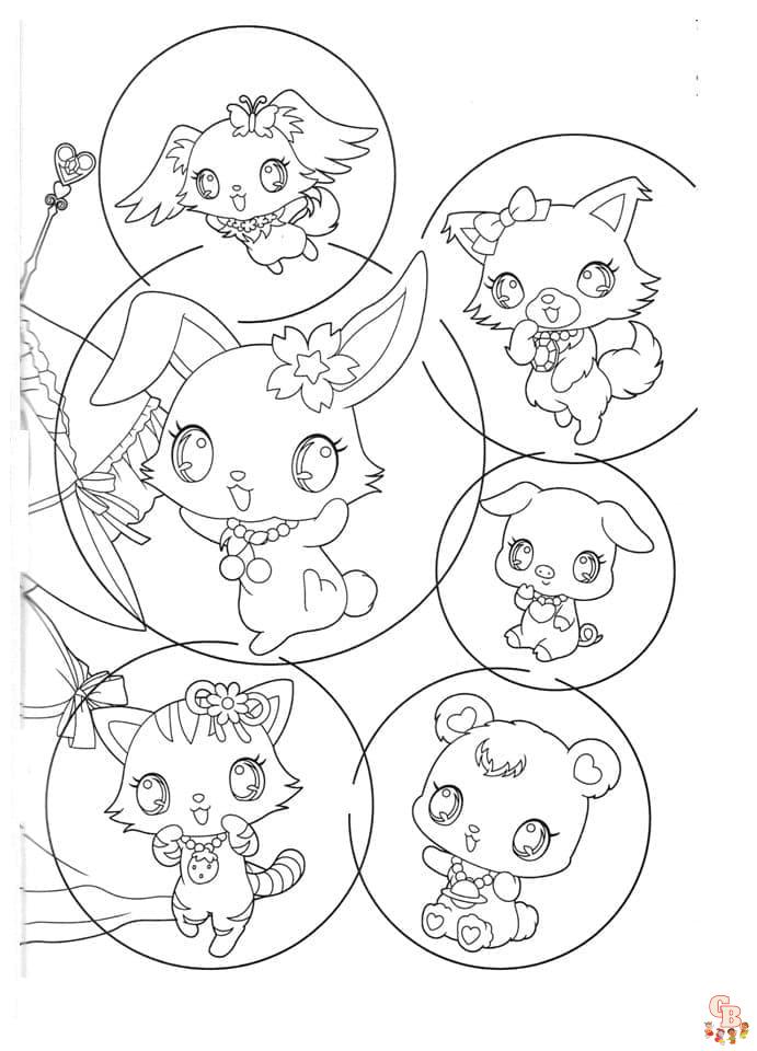 Coloriage Jewelpet