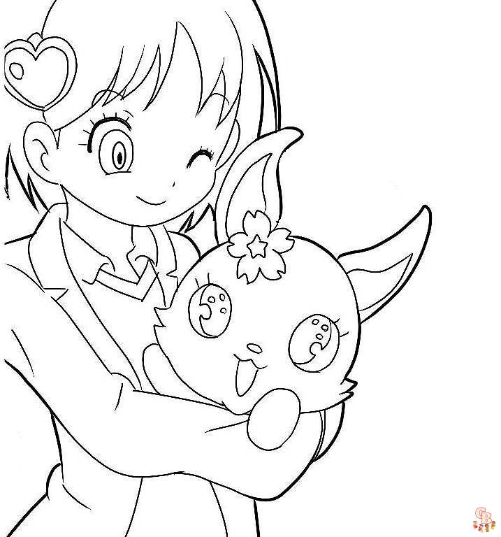 Coloriage Jewelpet