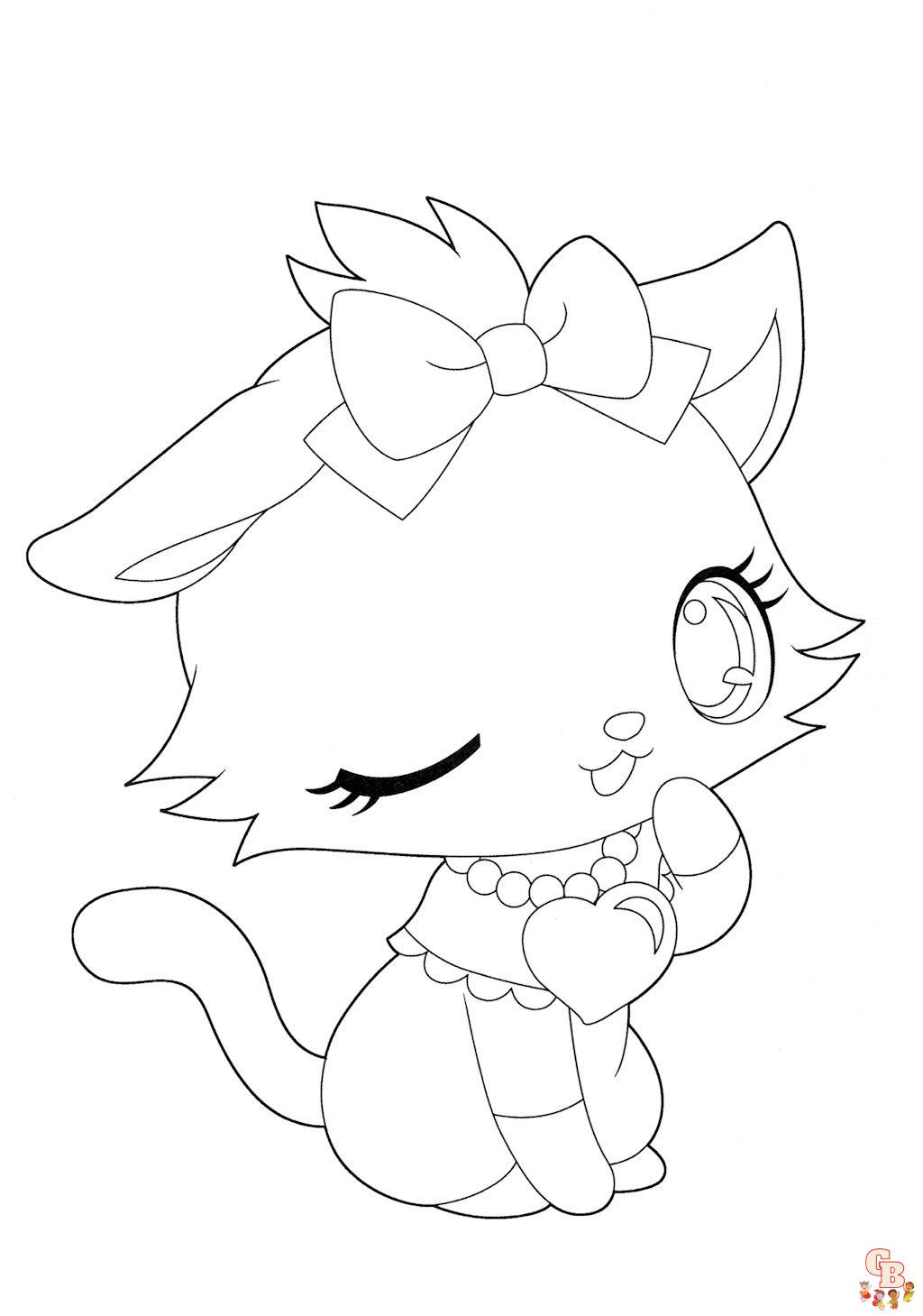 Coloriage Jewelpet