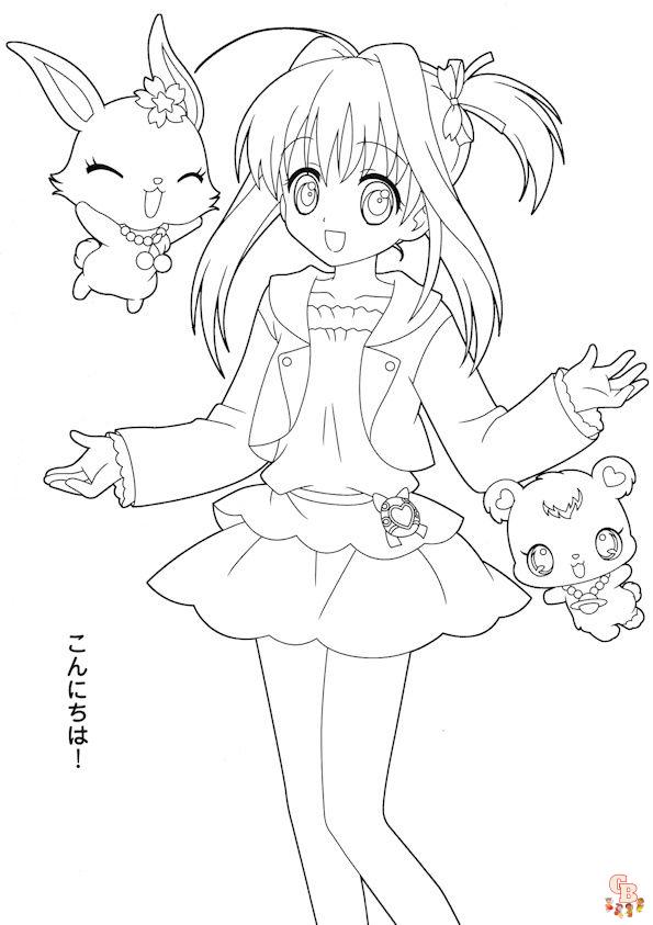 Coloriage Jewelpet