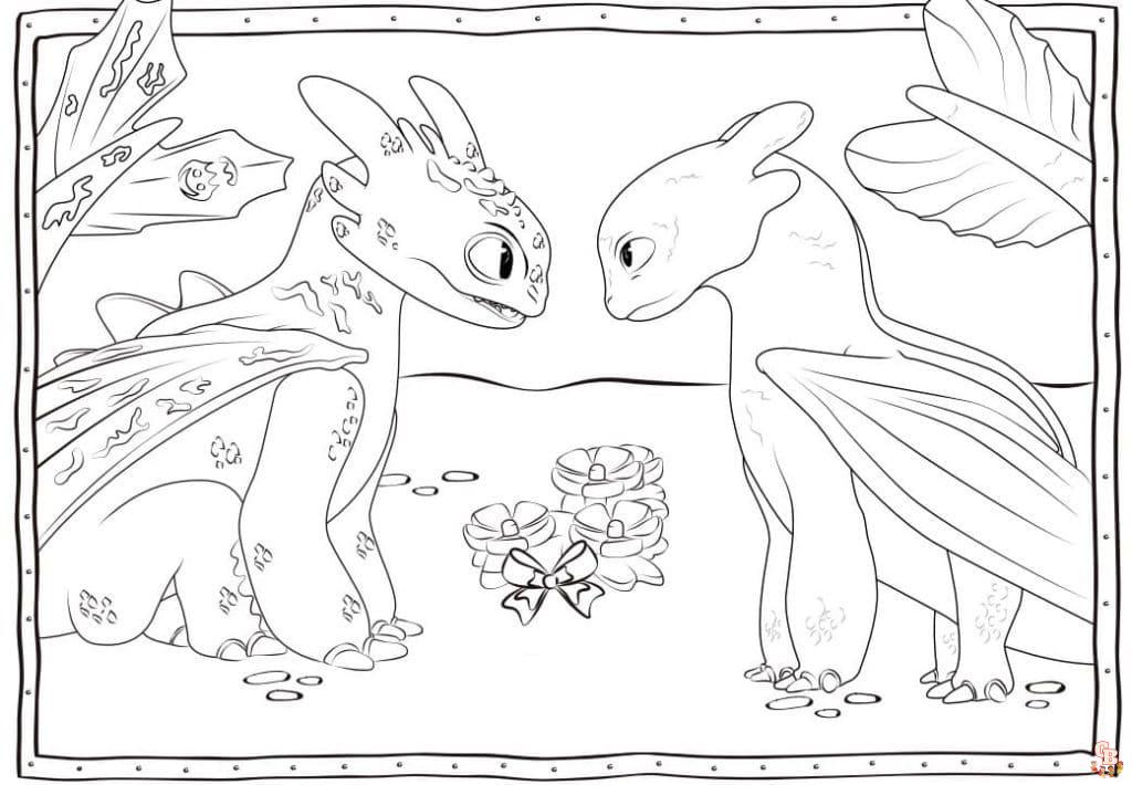 Coloriage Krokmou serieux