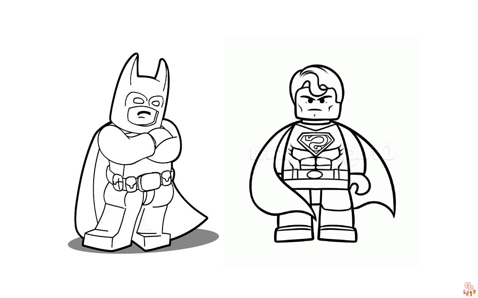 Coloriage LEGO Batman