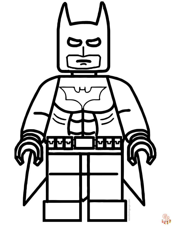 Coloriage LEGO Batman