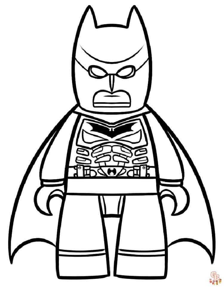 Coloriage LEGO Batman