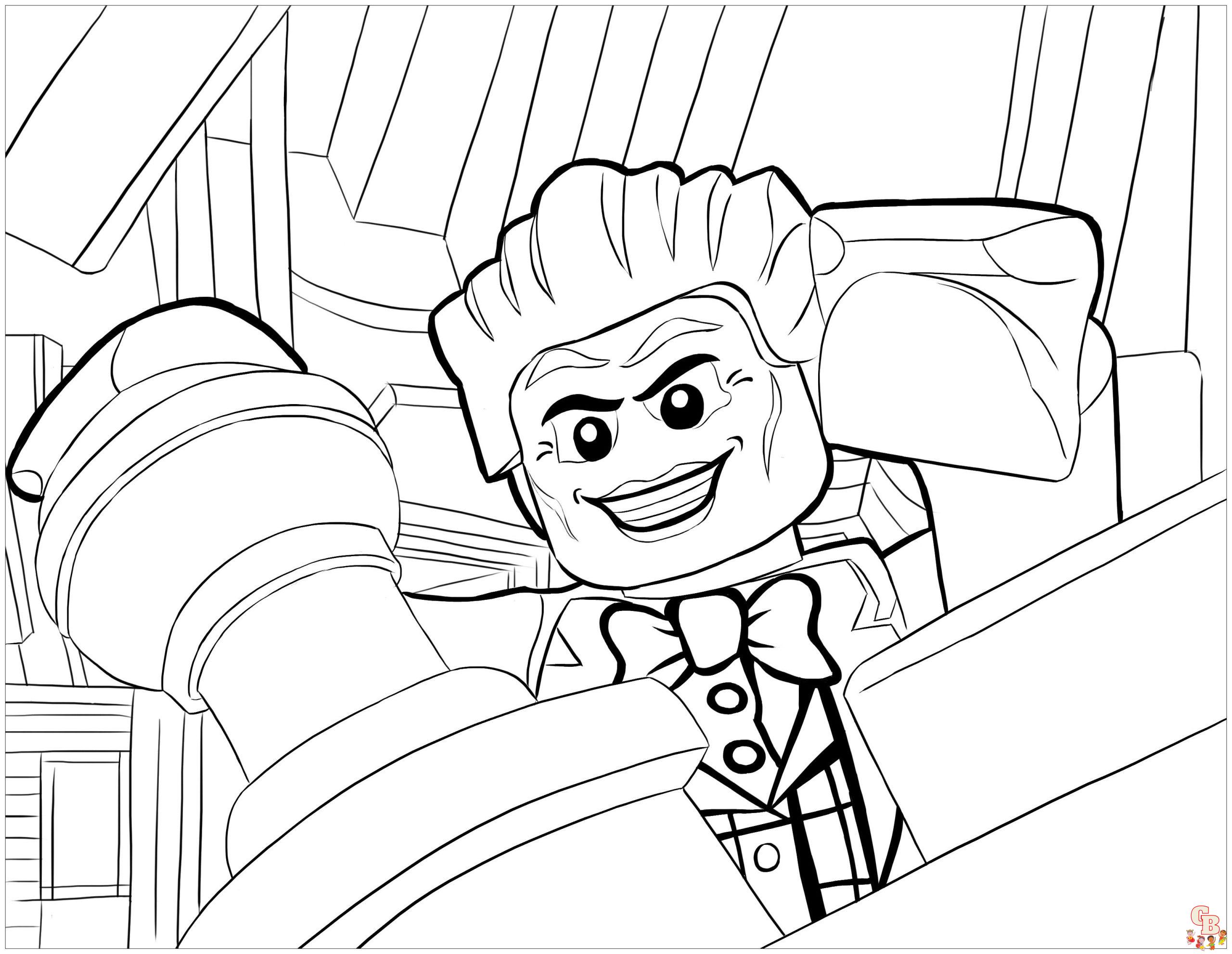 Coloriage LEGO Batman