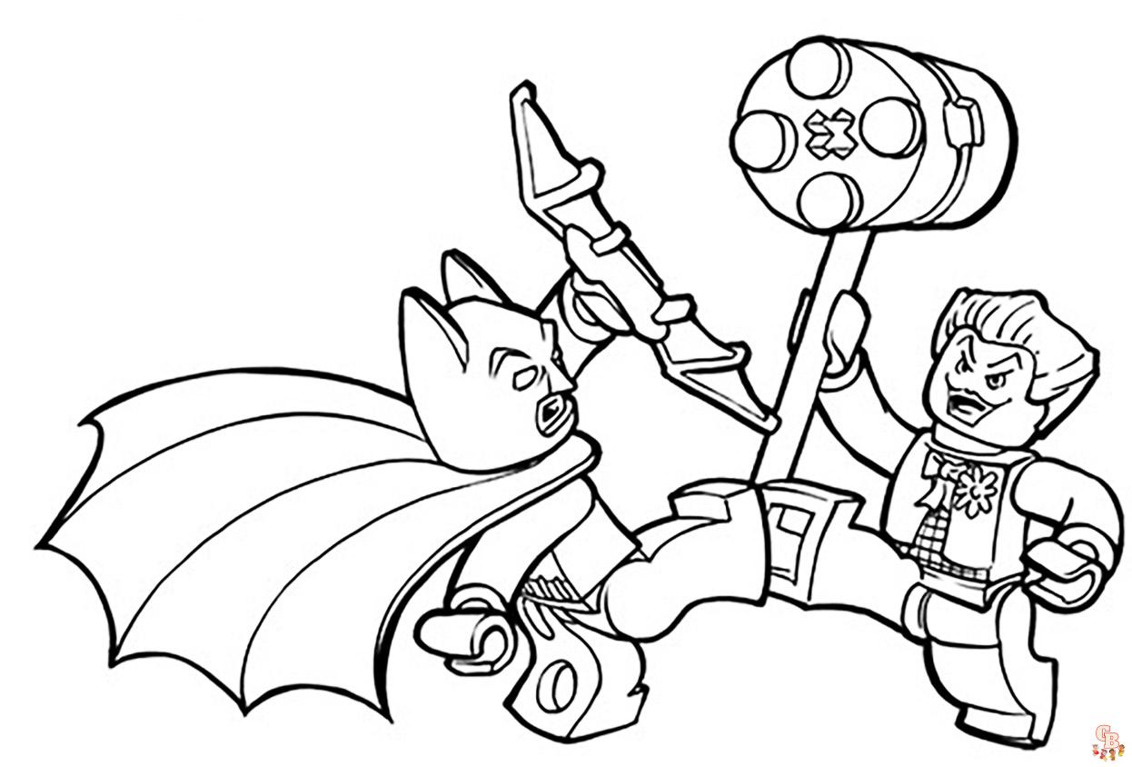 Coloriage LEGO Batman