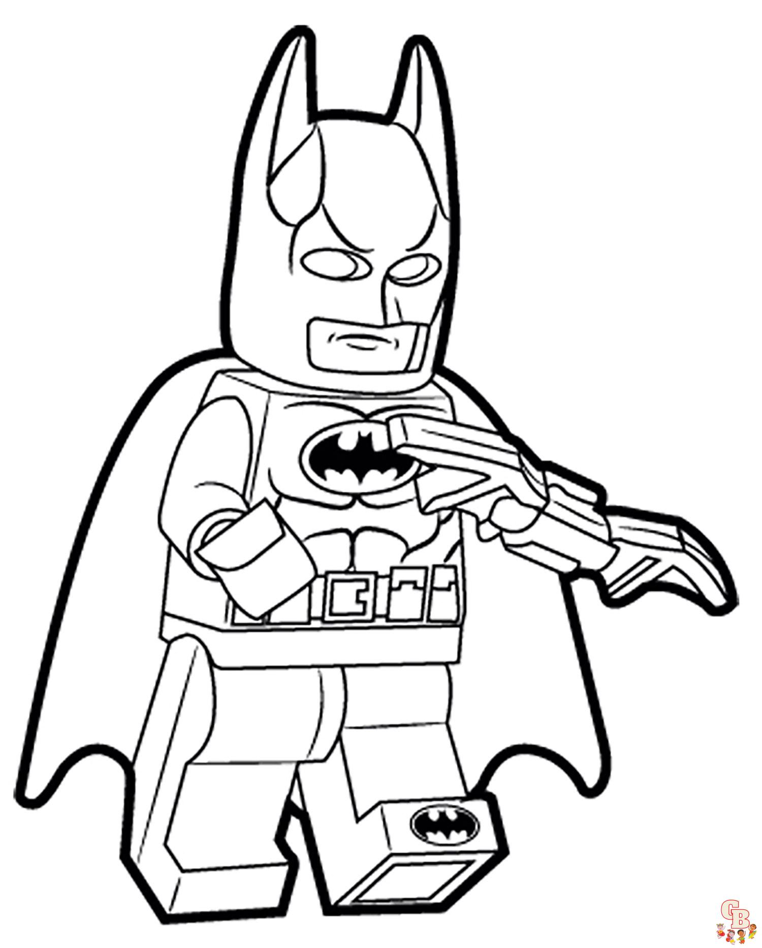 Coloriage LEGO Batman