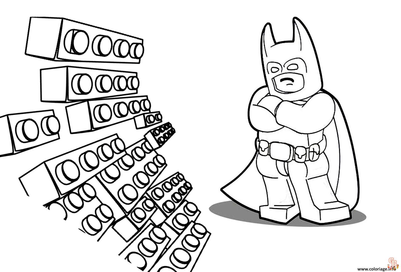 Coloriage LEGO Batman