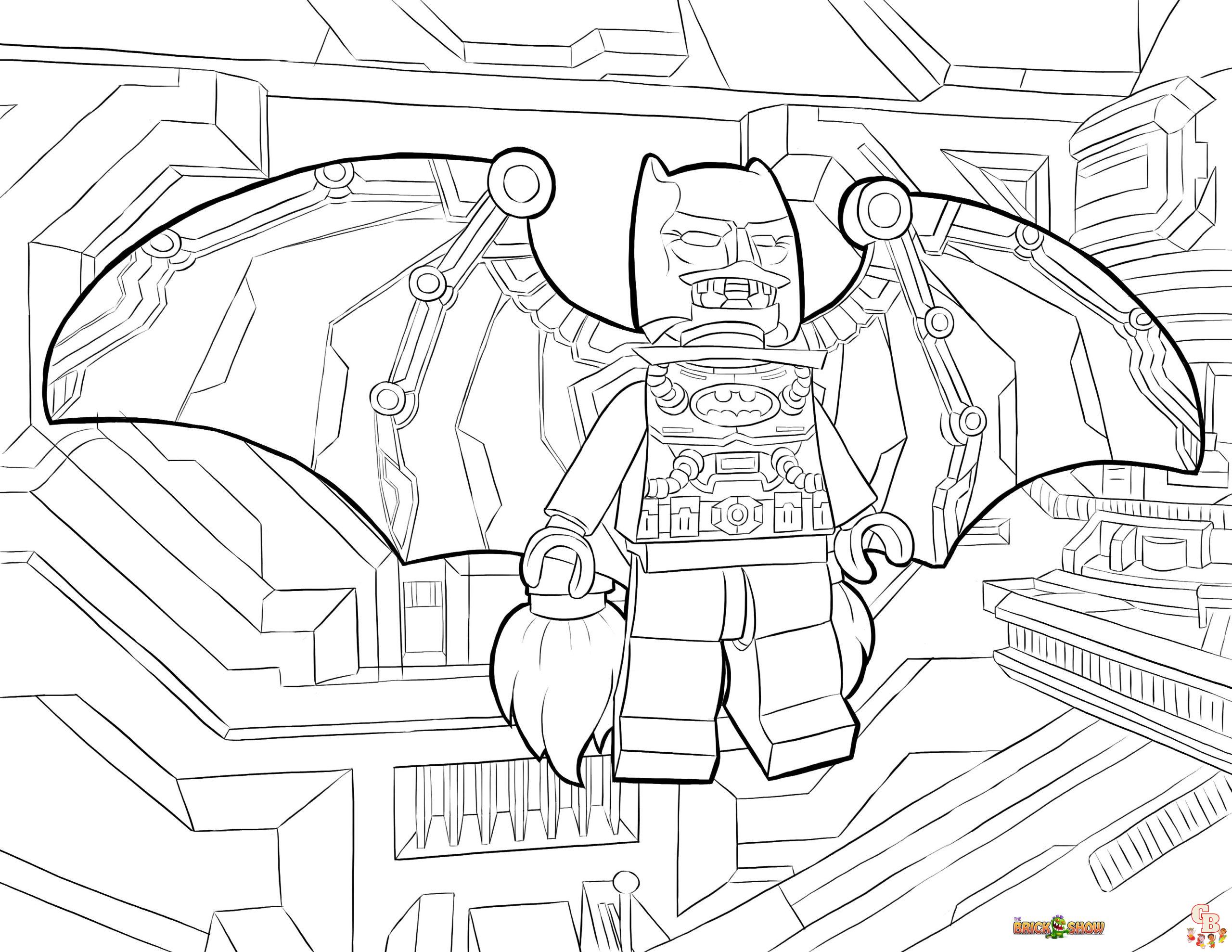 Coloriage LEGO Batman