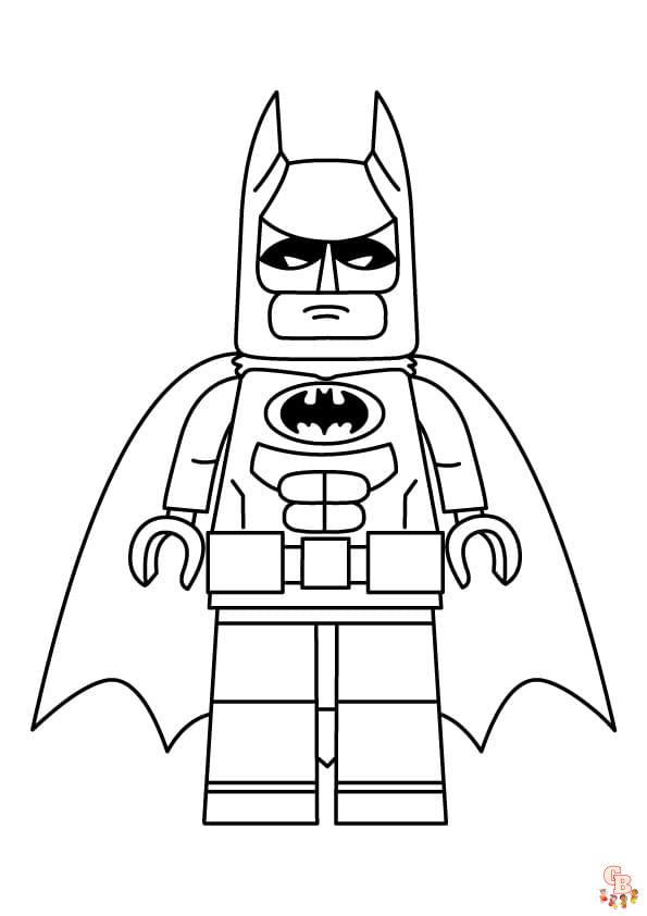 Coloriage LEGO Batman