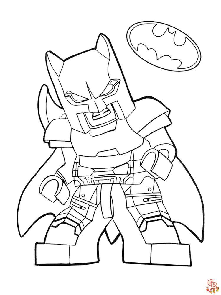 Coloriage LEGO Batman