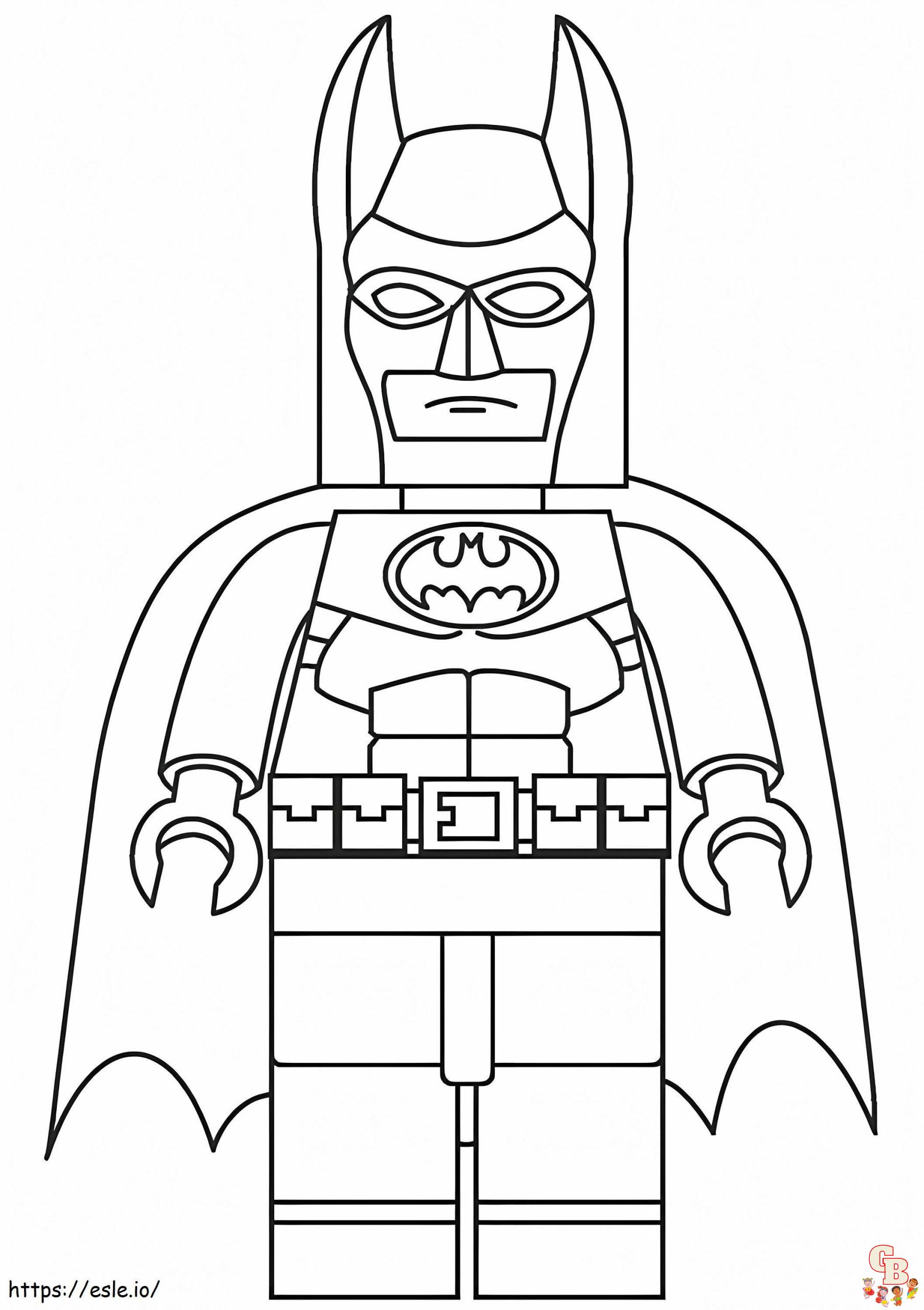 Coloriage LEGO Batman