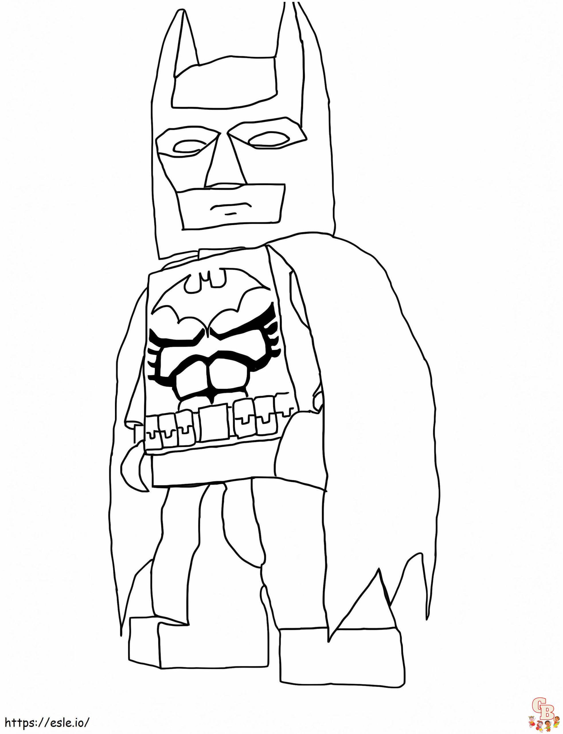 Coloriage LEGO Batman