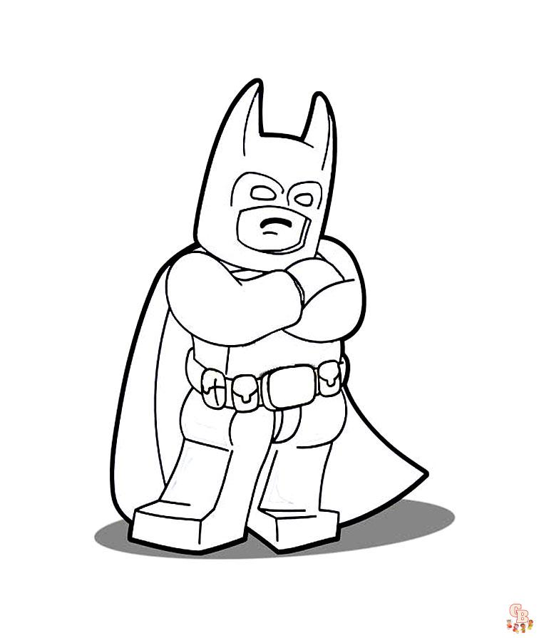 Coloriage LEGO Batman