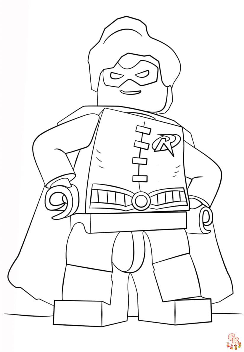 Coloriage LEGO Batman