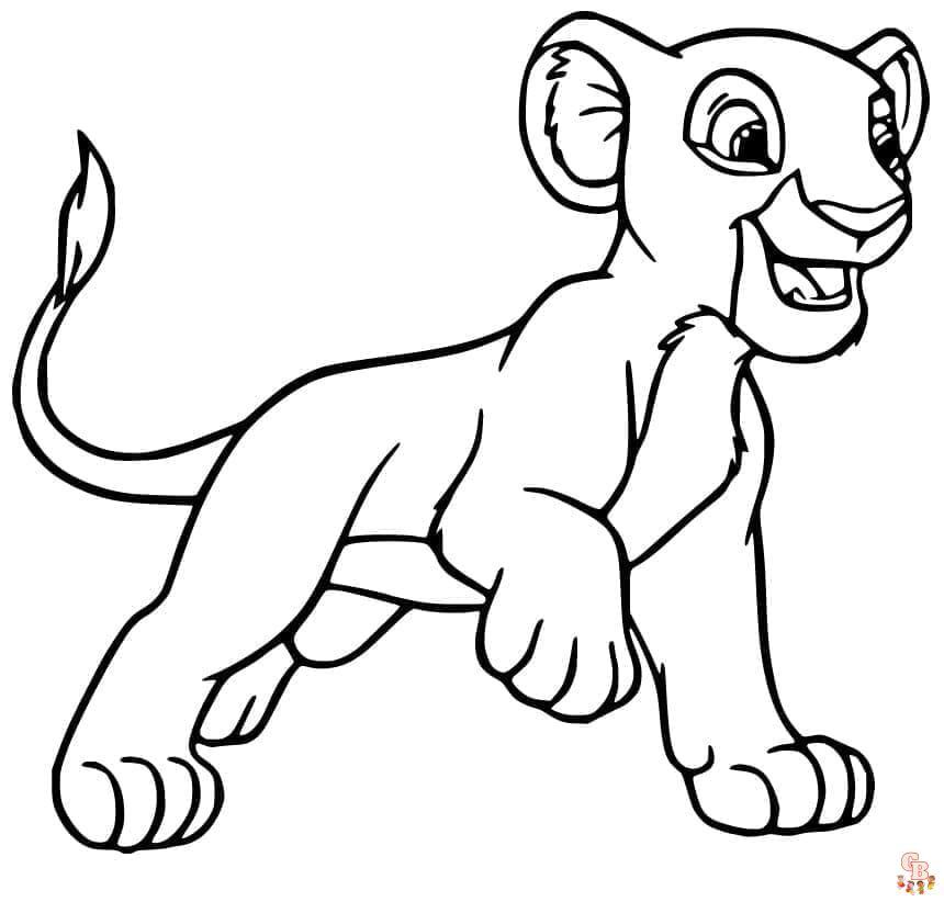 Coloriage La Garde Du Roi Lion