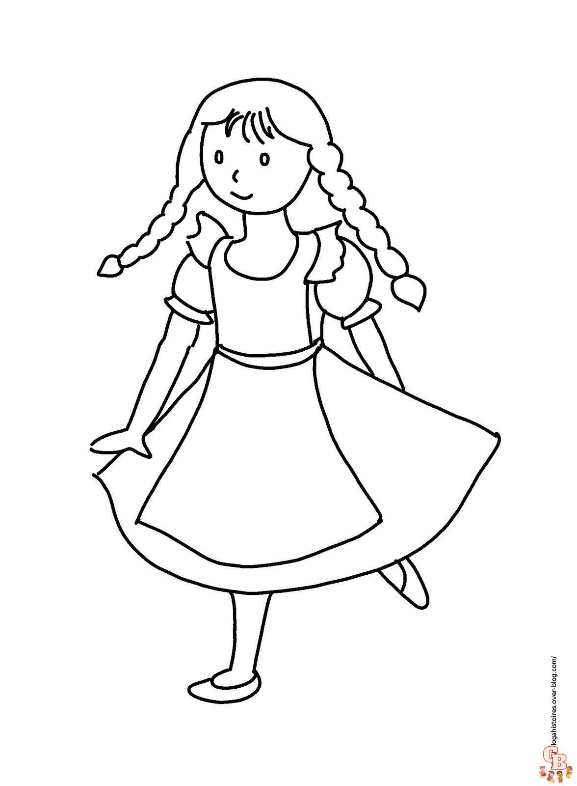 Coloriage Laura