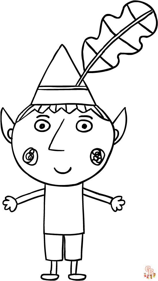 Coloriage Le Petit Royaume De Ben Et Holly