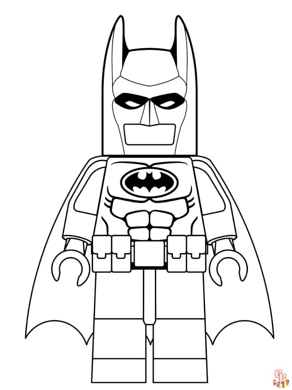 Coloriage Lego Batman