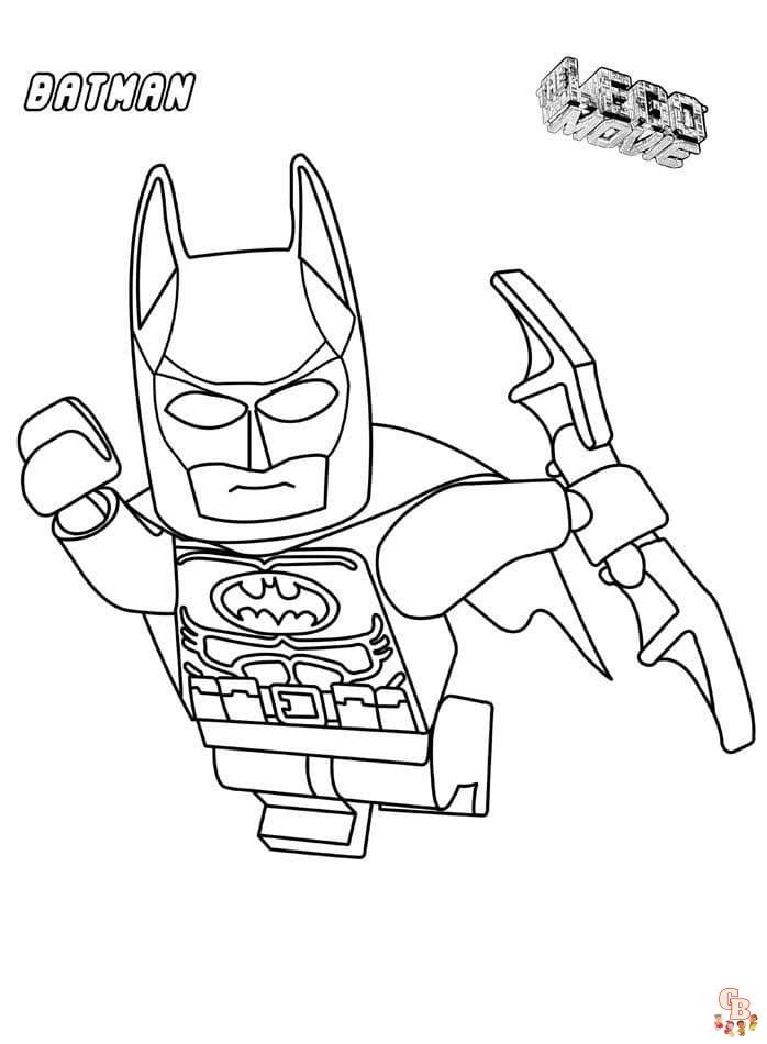 Coloriage Lego Batman