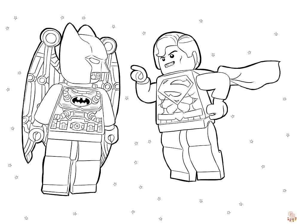 Coloriage Lego Batman