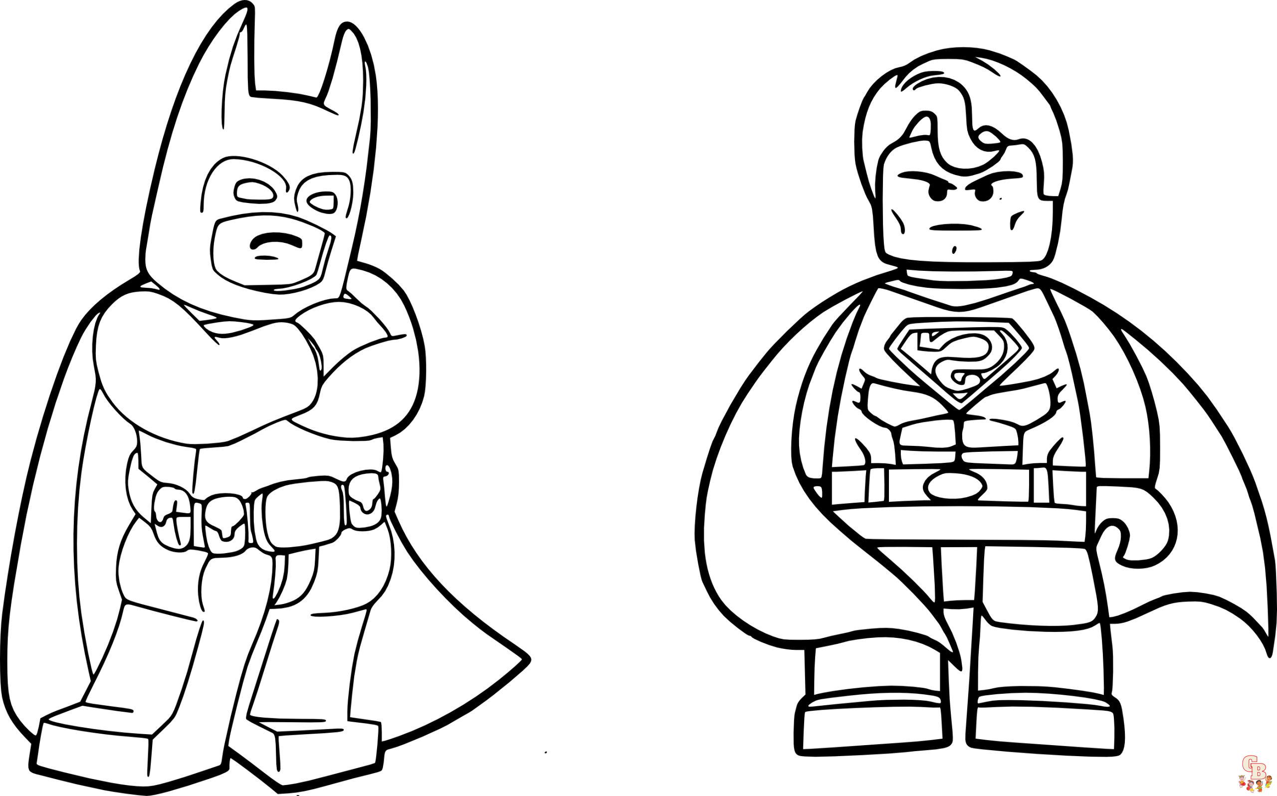 Coloriage Lego Batman