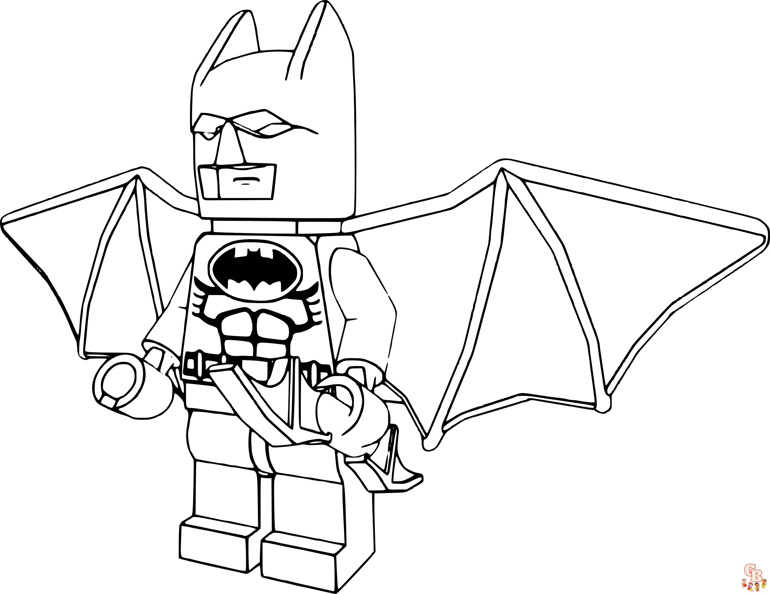 Coloriage Lego Batman