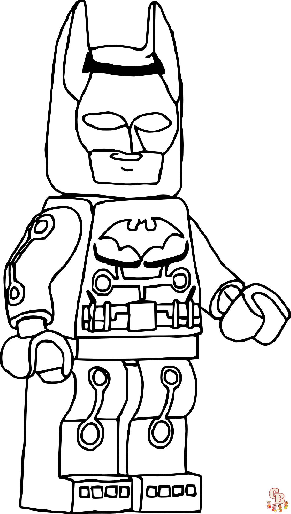 Coloriage Lego Batman