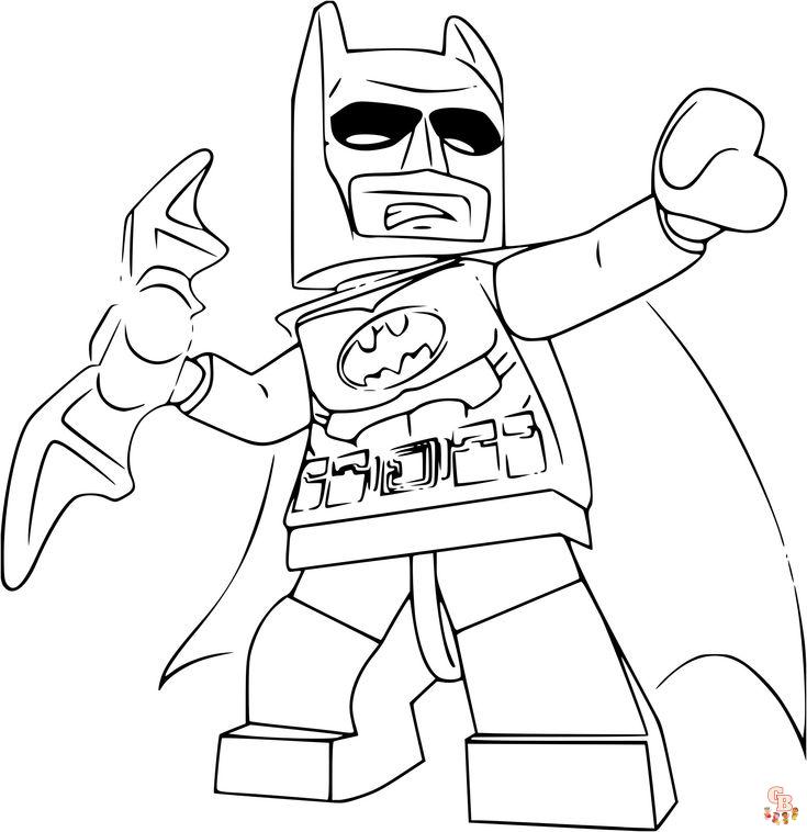 Coloriage Lego Batman