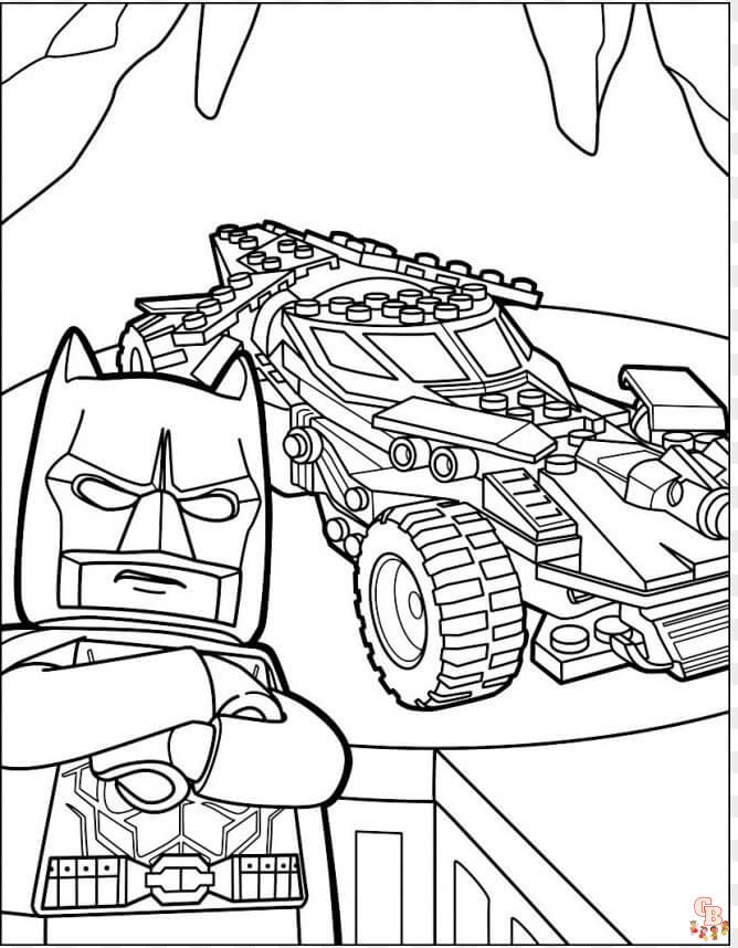 Coloriage Lego Batman