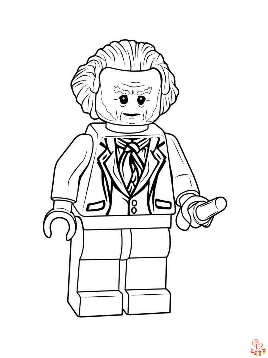 Coloriage Lego Harry Potter