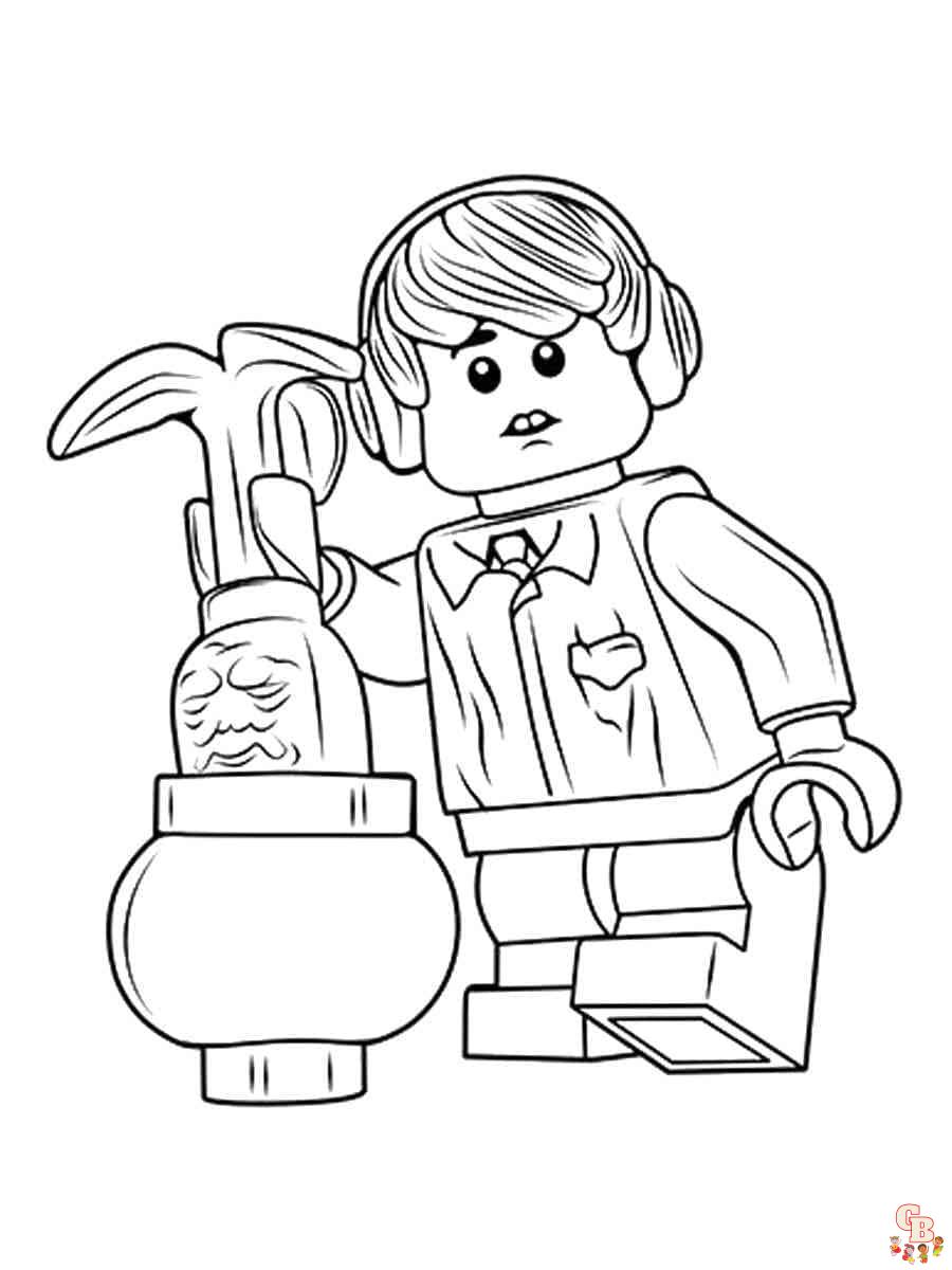 Coloriage Lego Harry Potter