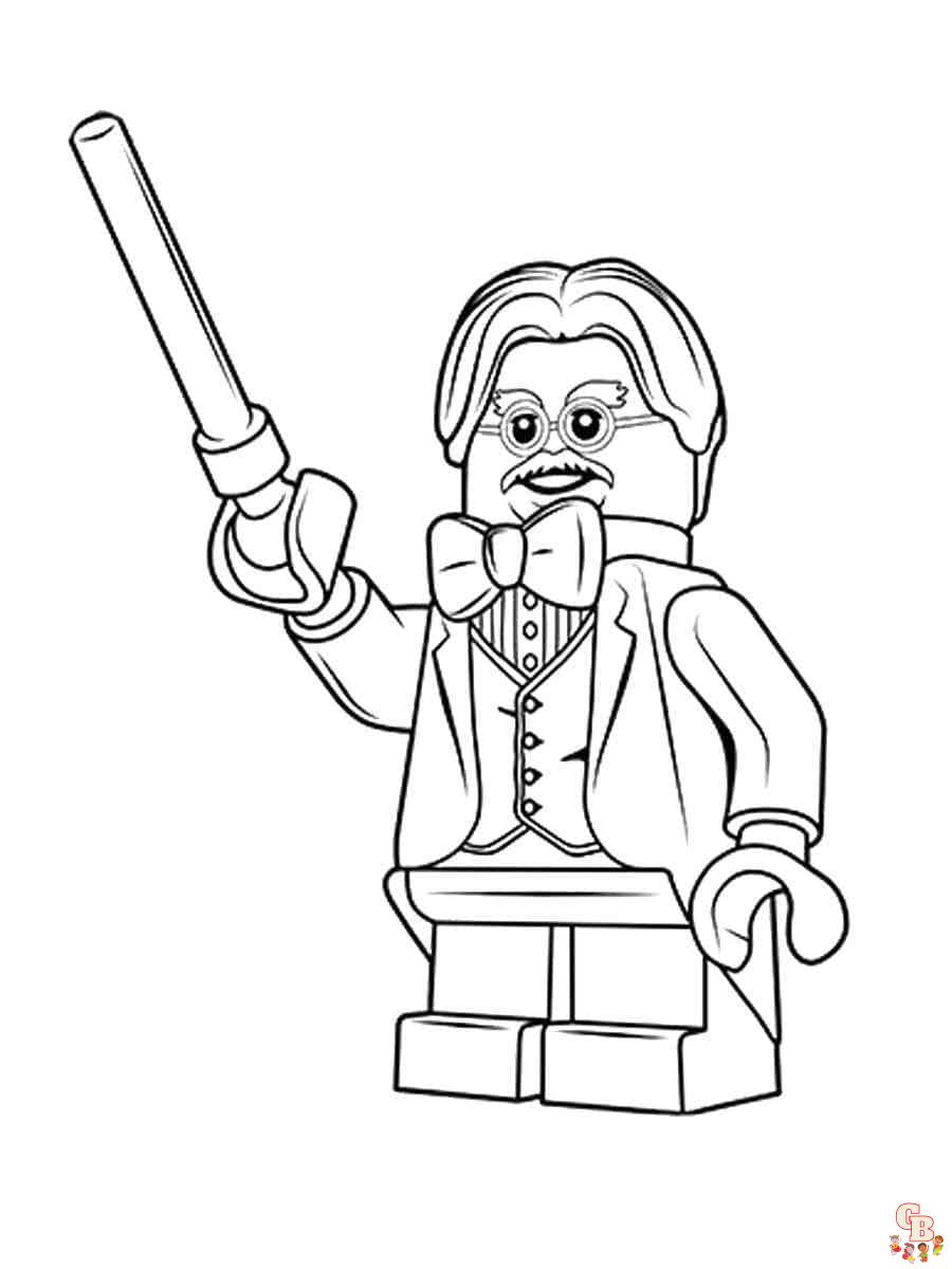 Coloriage Lego Harry Potter